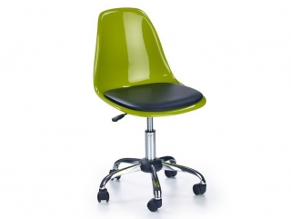 Кресло детское COCO 2 HALMAR Зеленый Черный