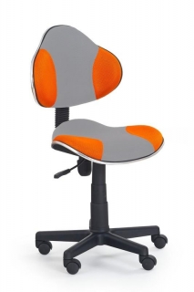 Кресло детское FLASH-2 Halmar Серо-оранжевый