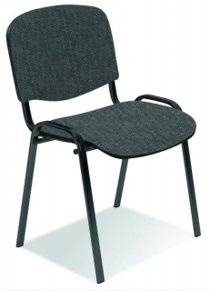 ISO кресло HALMAR  серо-черный.