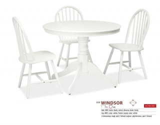 Стол обеденный Signal Windsor белый