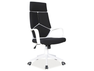 Кресло офисное Q-199 фабрика Signal цвет черно-белый