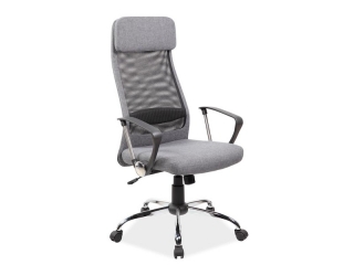 Кресло офисное Q-345 фабрика Signal цвет серый