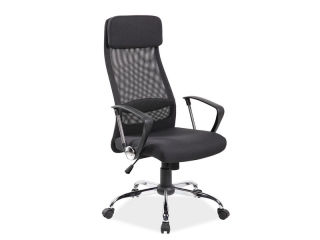 Кресло офисное Q-345 фабрика Signal цвет черный