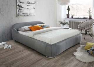 Кровать PANDORA ткань серый 160X200 фабрика Signal