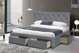 Двуспальная кровать Halmar BETINA 160-200