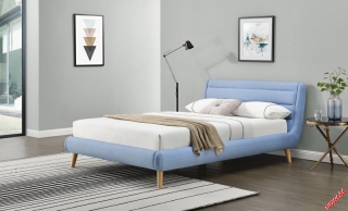 Кровать Halmar ELANDA 160 голубой