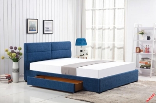 Кровать Halmar MERIDA 160 голубой