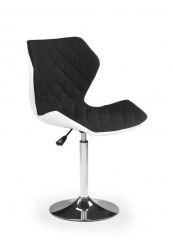 Барный стул MATRIX 2 HALMAR Бело-чорный