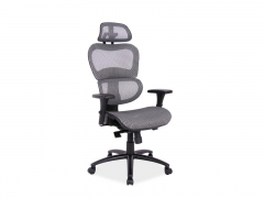 Кресло офисное Q-488 фабрика Signal цвет серый